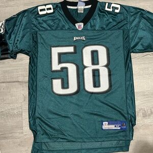 00’s Trent Cole Philadelphia Eagles Reebok NFL Jersey Size Medium